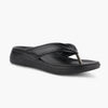 Modern V Strap Style Comfy Leather Slippers for Women