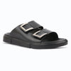 Medifeet Comfort Slide Sandals For Men's - Adjustable double straps with elegant metal buckles