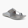 Medifeet Kolhapuri Style Comfortable Leather Slippers for Women