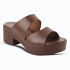 Medifeet Women’s Two Strap Slip-On Heels