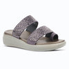 Medifeet Stylish Leather Slippers (Women) (Dual Strap for Better Fit)
