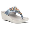 Medifeet Fashion Wedge with Cushion and Comfort Slip-On For Women