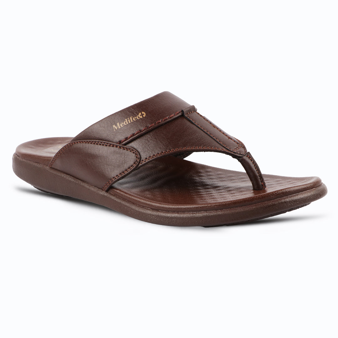 Medifeet Men s Strap-On Slippers