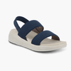 Medifeet Women's Dual Strap Fashion Sandals (with High Back Strap & Arch Support)