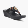 Medifeet Fashion Wedge with Cushion and Comfort Slip-On For Women
