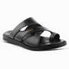 Super Comfortable Men’s Leather Slippers with Toe Ring