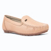 Pointed-Toe Leather Loafers for Women with Extra Cushion