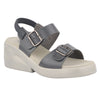 Medifeet Dual Strap Heel Sandal for Women (With Ankle Strap for Better Fit)