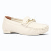 Medifeet Women’s Casual Leather Moc Toe Loafer Shoes | Pain-Free Walking Shoes