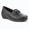 Medifeet Women’s Comfort Loafers – Genuine Leather Slip-On Flats with Arch Support & Cushioned Insole
