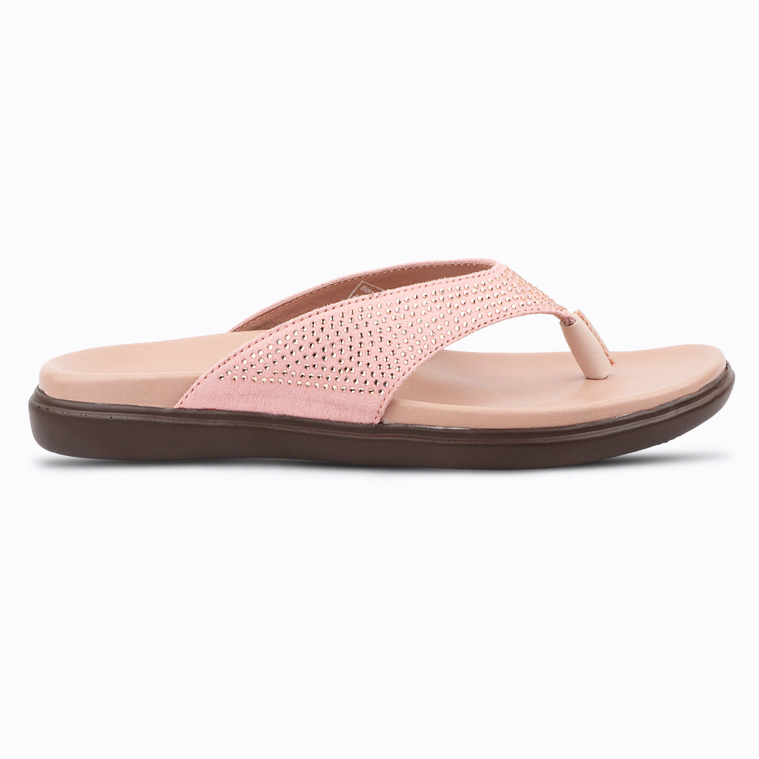 Medifeet Premium V Strap Slippers for Women
(Comfortable Leather Slippers)