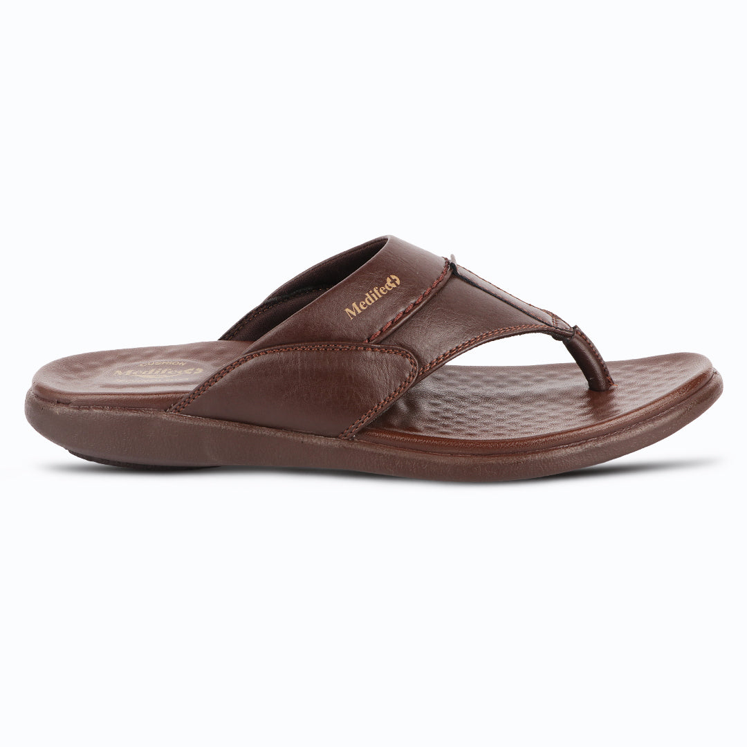 Medifeet Men s Strap-On Slippers
