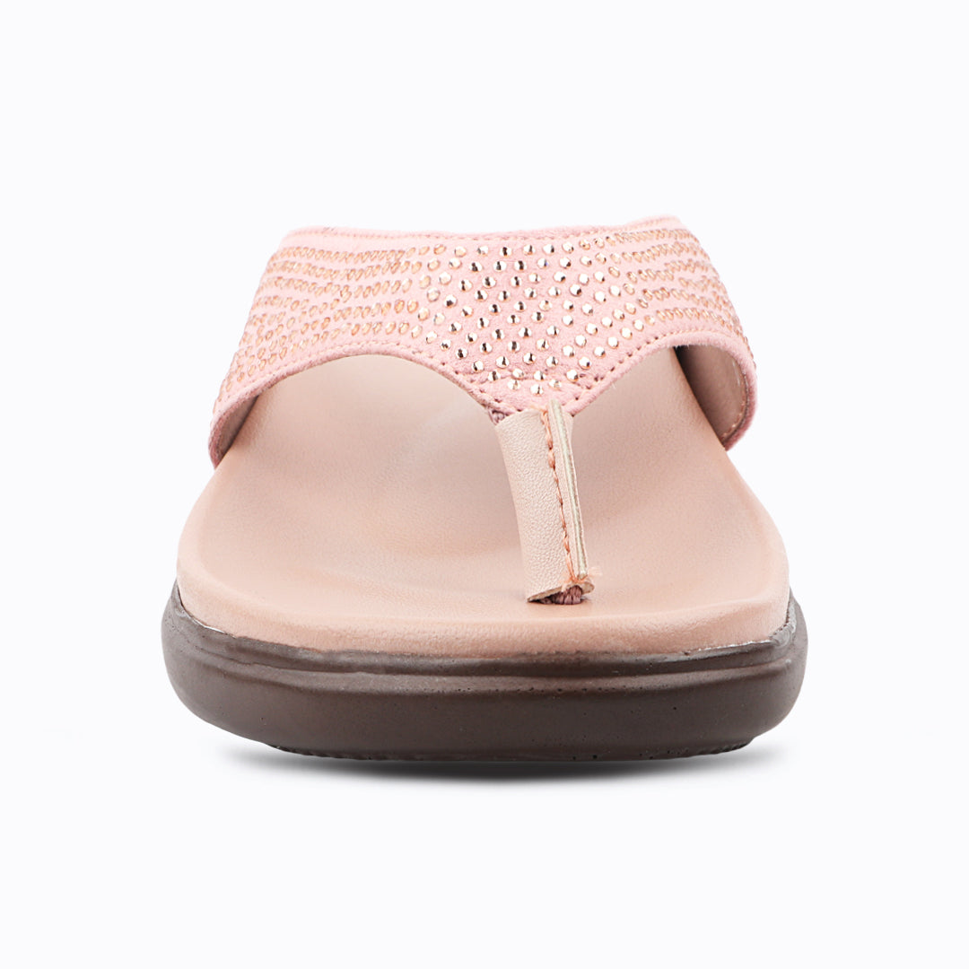Medifeet Premium V Strap Slippers for Women
(Comfortable Leather Slippers)