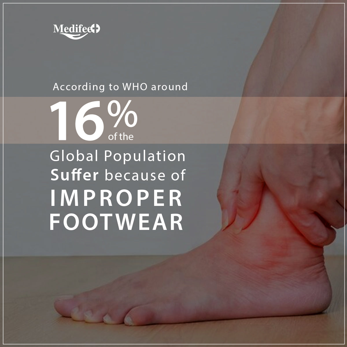 The Hidden Agony: How Improper Footwear Affects 16% of the Population and How Medifeet Can Help