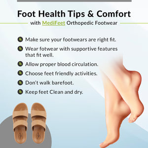 Foot Health Tips & Comfort with MediFeet Orthopedic Footwear