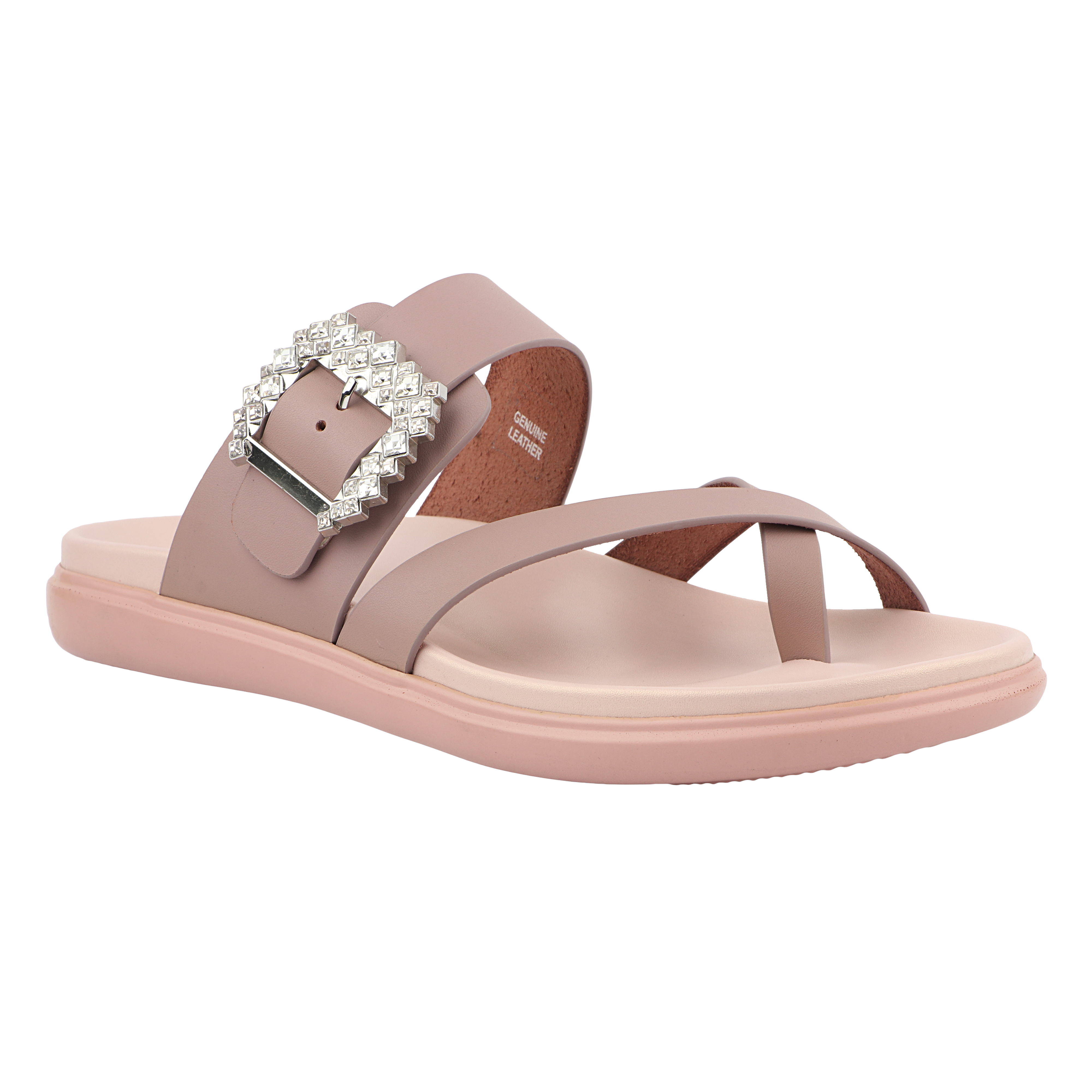 Medifeet embellished cross strap women sandals