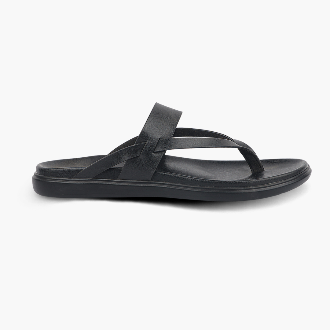 Medifeet Comfortable Leather Slippers for Women
(V Strap Design | Cushioned Footbed)