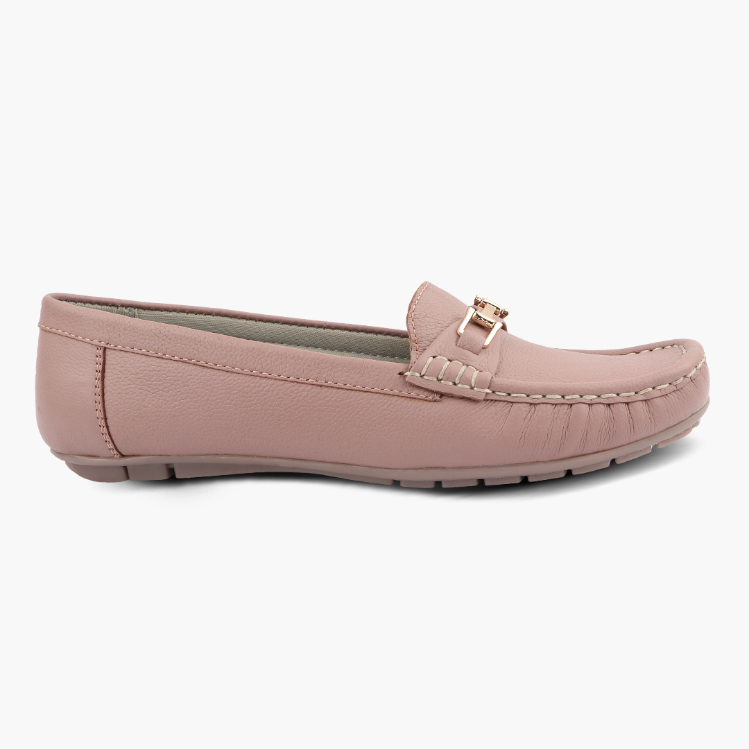 Medifeet Leather Moccasin / Loafers for Women
(Premium Leather | Cushioned Footbed)