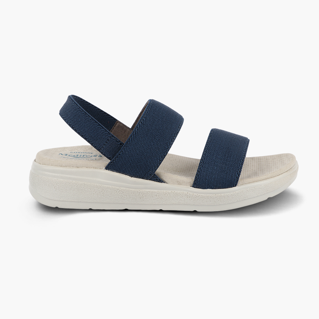 Twin Strap Sandals for Women with High Back Strap