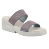 Medifeet Dual Strap Women Wedge Heel Sandals (All Day Wear Comfort)