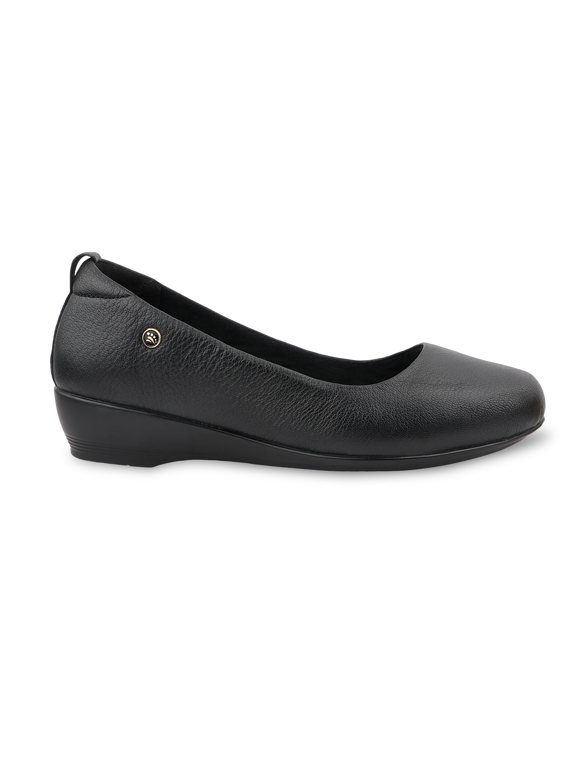 Medifeet Women's Heel Ballerina Slip-On Pump with Arch Support | Orthopedic Comfort | German Cushion Technology Footbed