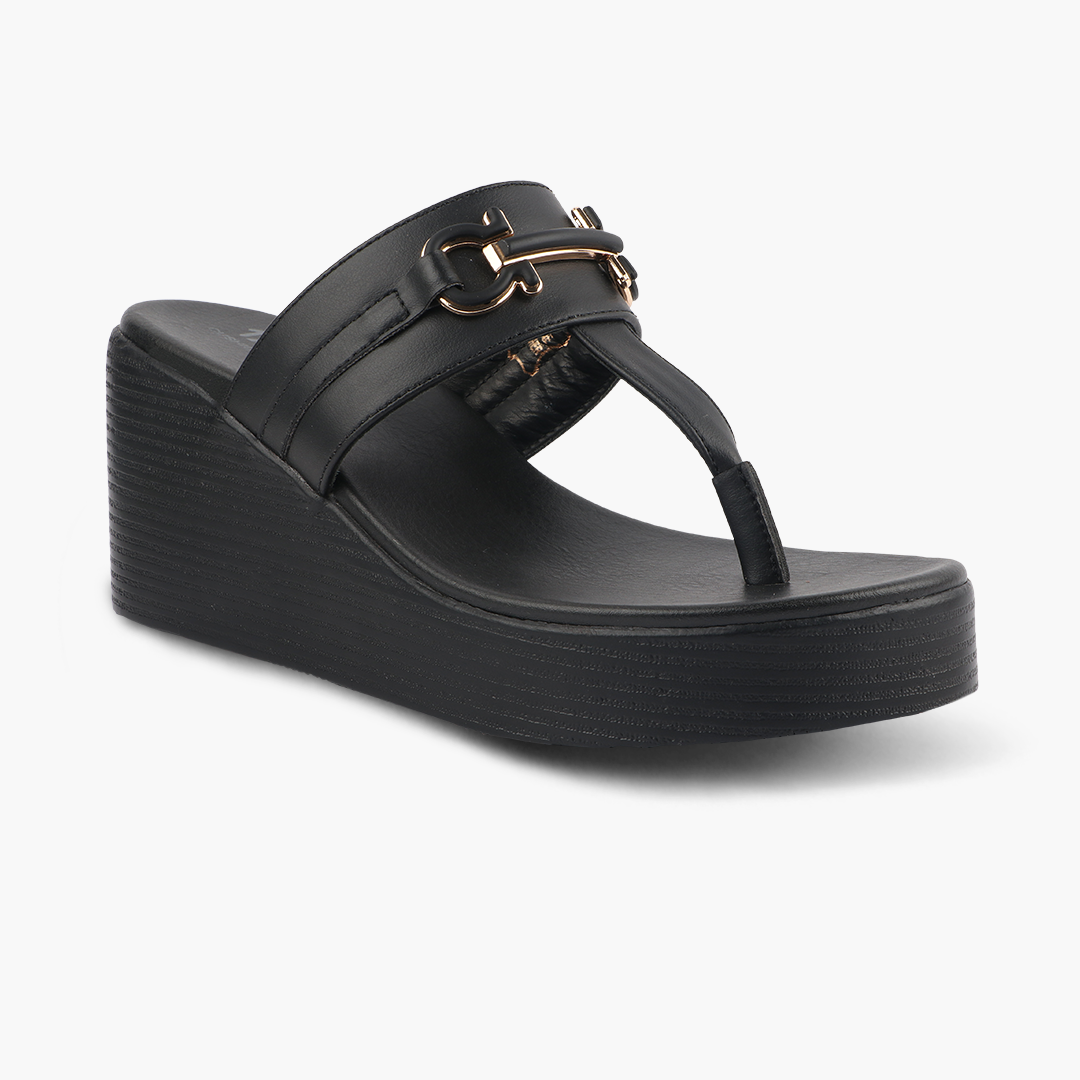 Cushioned Wedge Heel Sandals for Women (Arch Support)