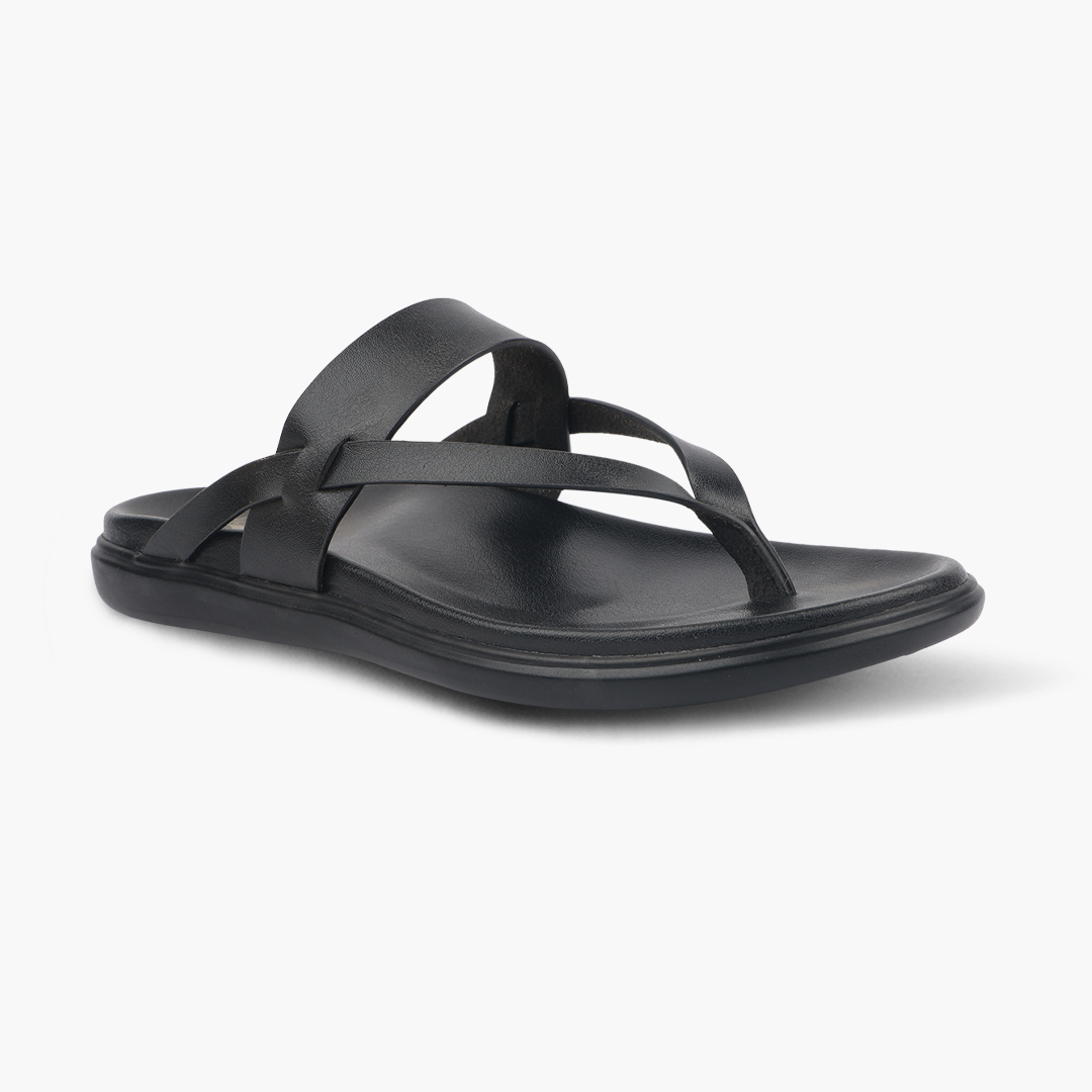 Medifeet Comfortable Leather Slippers for Women
(V Strap Design | Cushioned Footbed)