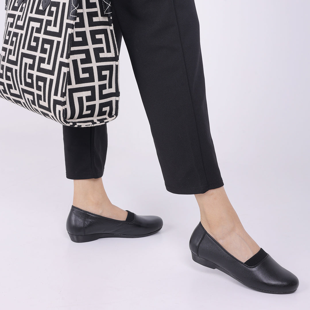 Medifeet Stylish & Comfy Belly Loafers for Women (Anti Skid Grip | Cushioned Footbed)