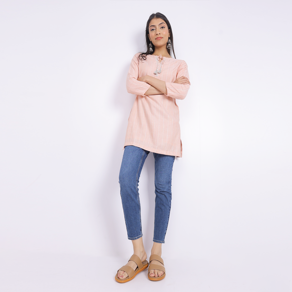 Medifeet Cushion & Comfortable Mono tone Slick Sandals For Women's