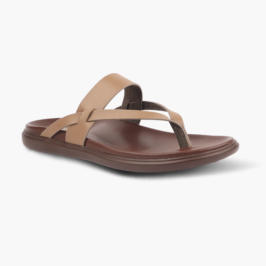 Medifeet Comfortable Leather Slippers for Women
(V Strap Design | Cushioned Footbed)