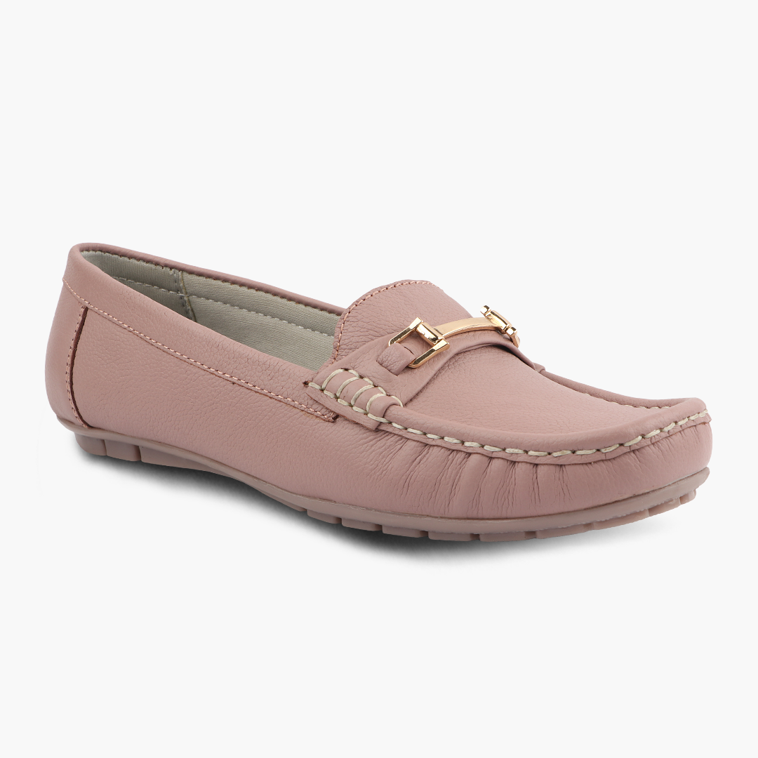 Medifeet Leather Moccasin / Loafers for Women
(Premium Leather | Cushioned Footbed)