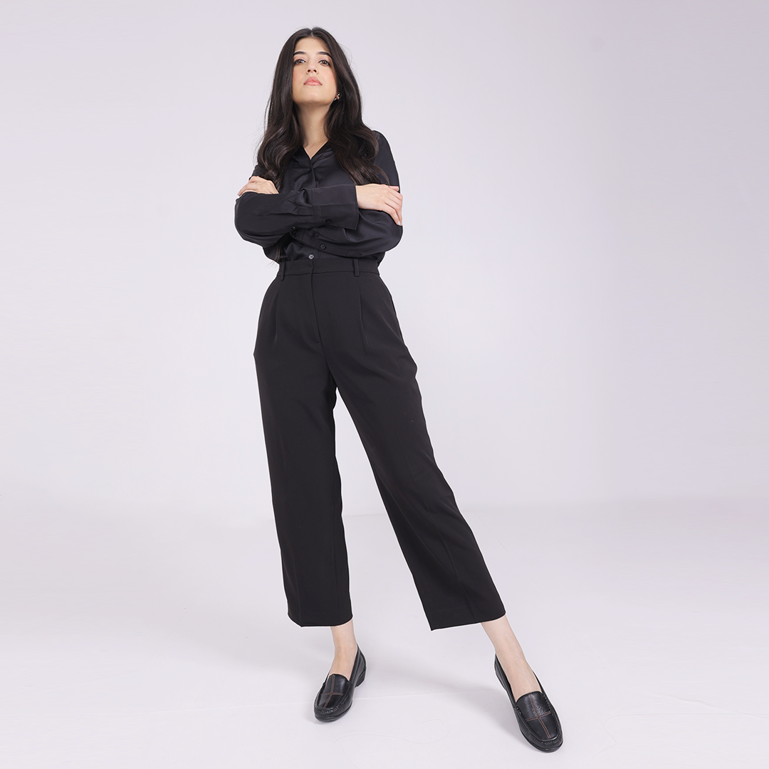 Subtle Heel Leather Loafers for Women with Arch Support