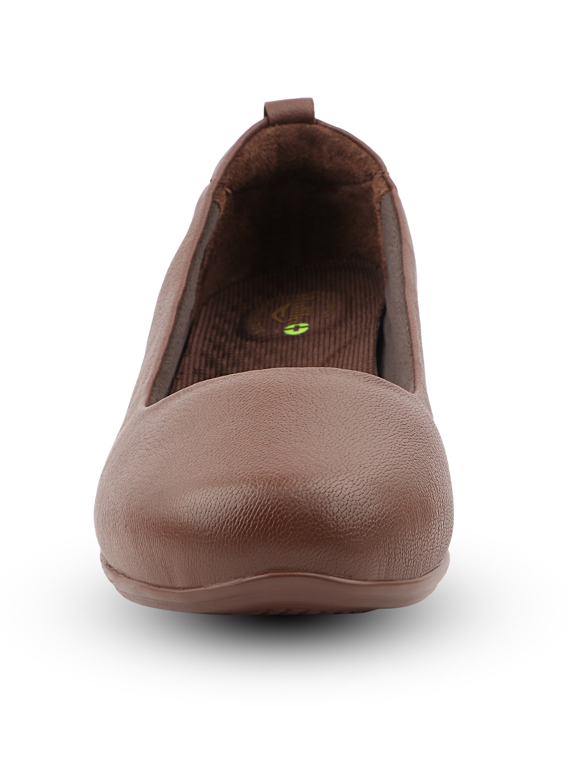 Medifeet Women's Heel Ballerina Slip-On Pump with Arch Support | Orthopedic Comfort | German Cushion Technology Footbed