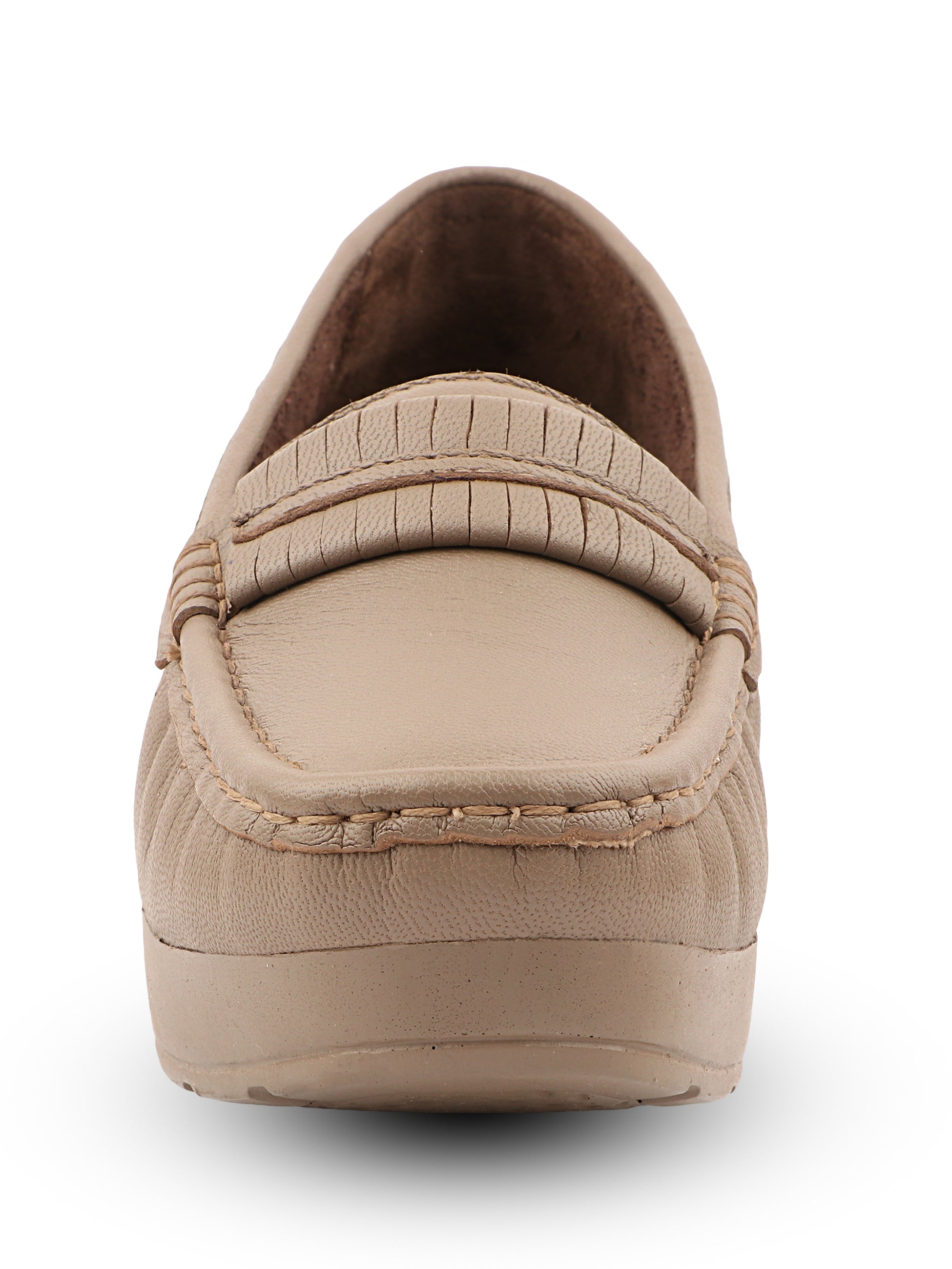 Medifeet Women's Platform Loafer Heels | Arch Support | Cushioned Insole | German Cushion Technology | Anti-Skid Sole | Posture Support | All-Day Comfort