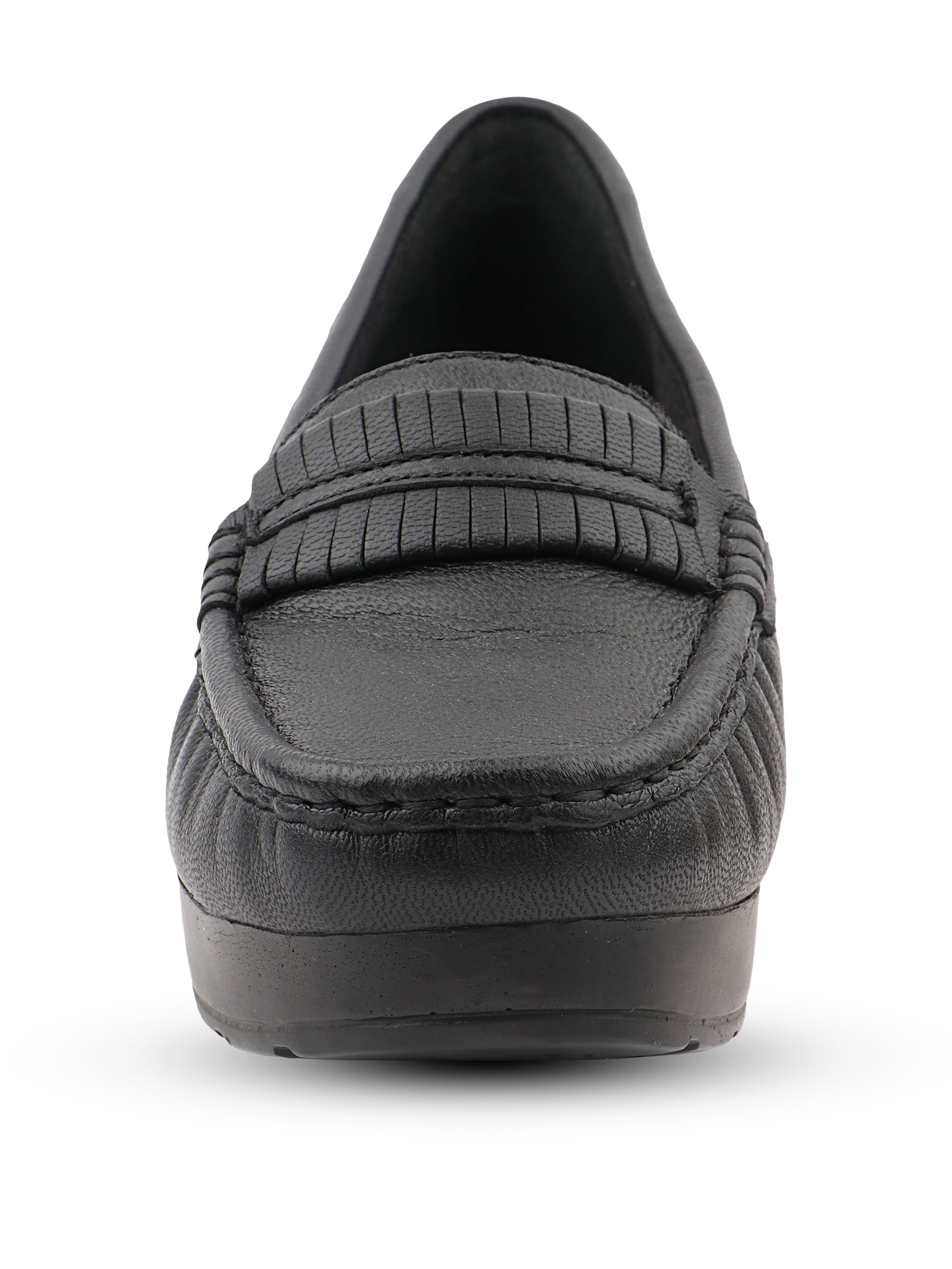Medifeet Women's Platform Loafer Heels | Arch Support | Cushioned Insole | German Cushion Technology | Anti-Skid Sole | Posture Support | All-Day Comfort
