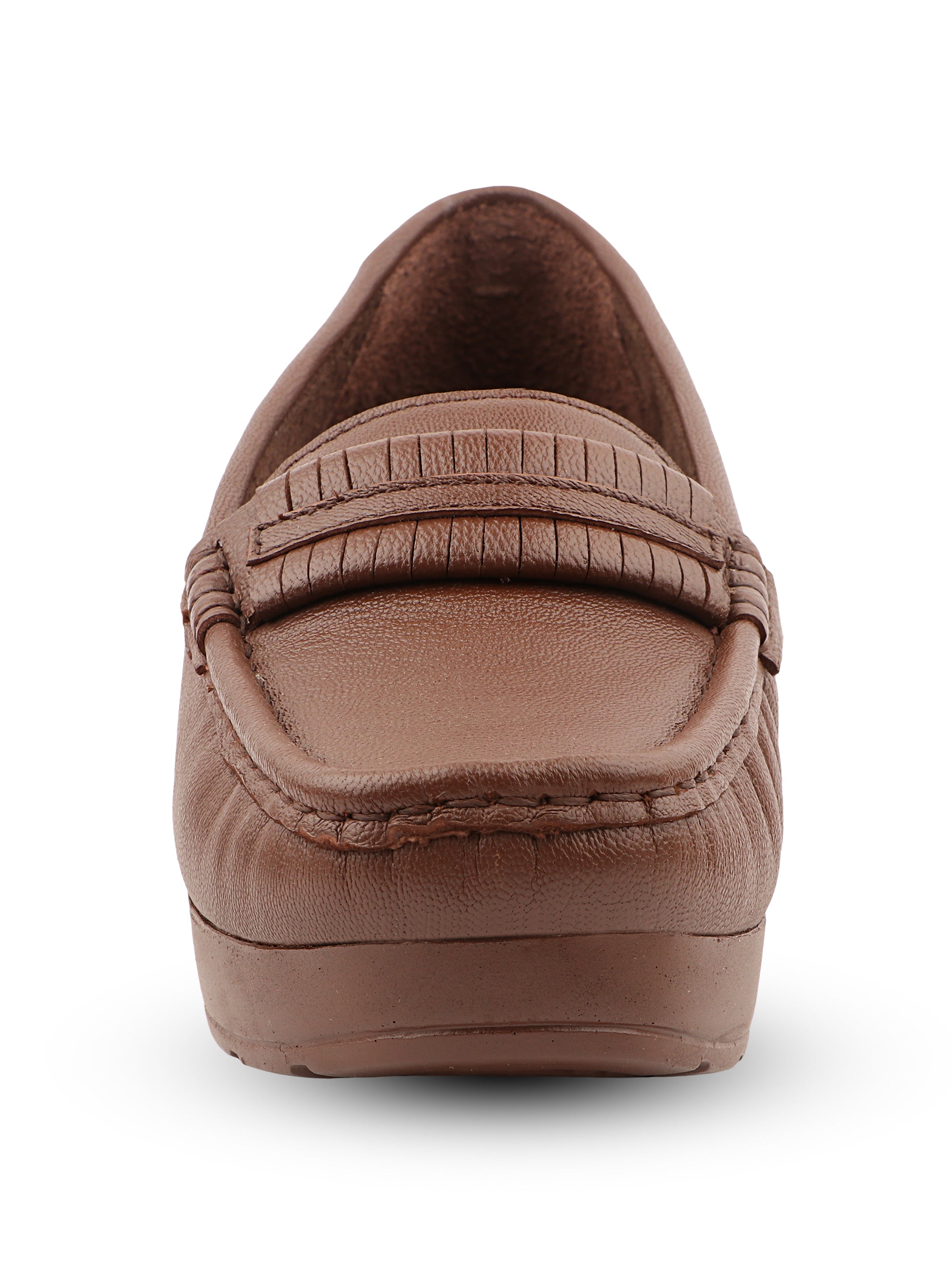 Medifeet Women's Platform Loafer Heels | Arch Support | Cushioned Insole | German Cushion Technology | Anti-Skid Sole | Posture Support | All-Day Comfort