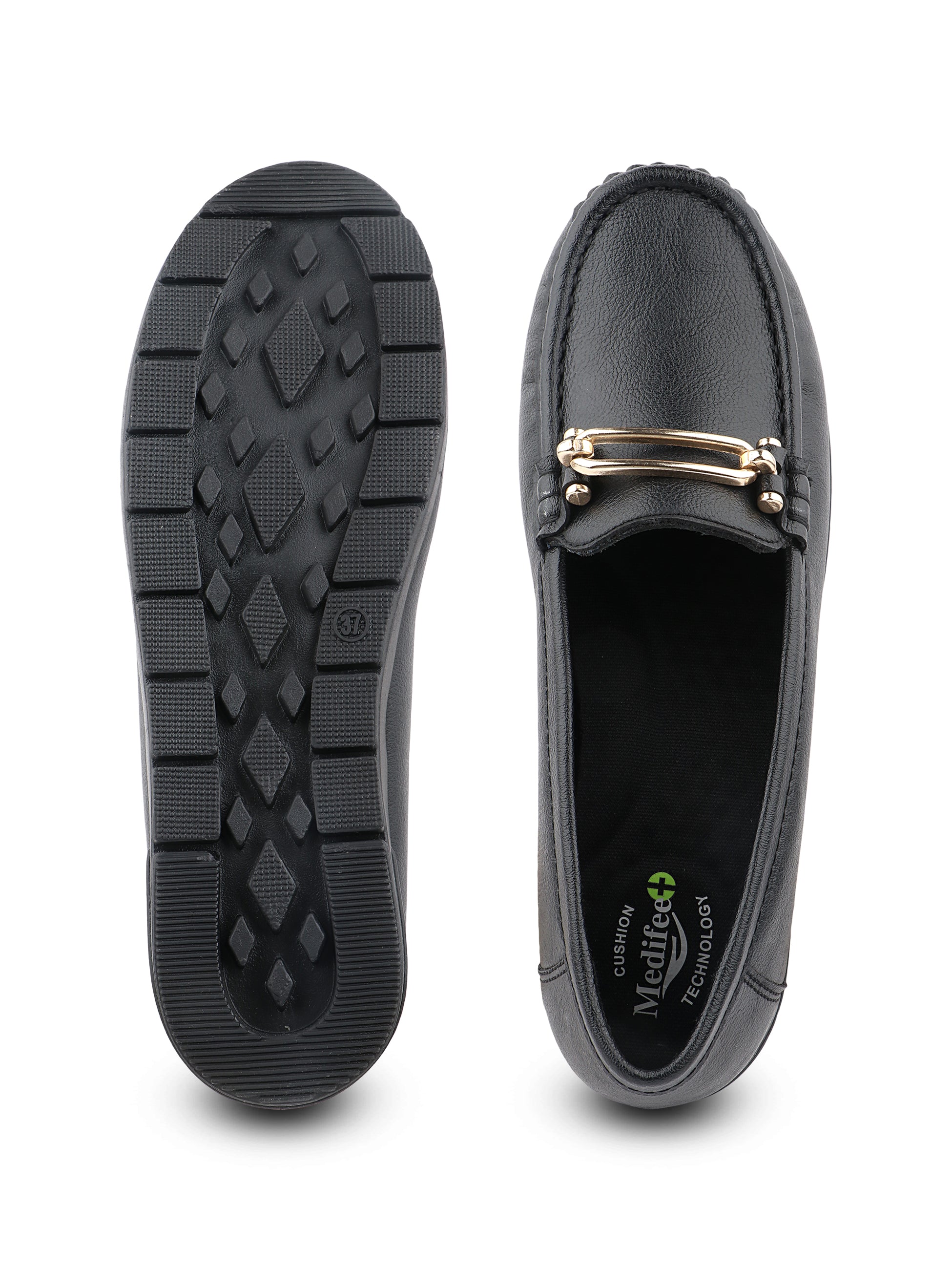 Medifeet Women’s Orthopedic Slip-On Loafers with Arch Support | Pain Relief Walking Shoes | German BASF Bounce Technology for All-Day Standing Support