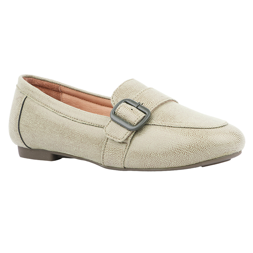 Medifeet Arlo Buckle Comfort Loafer For Women’s Lightweight Cushioned Office & Casual Shoes for All-Day Support
