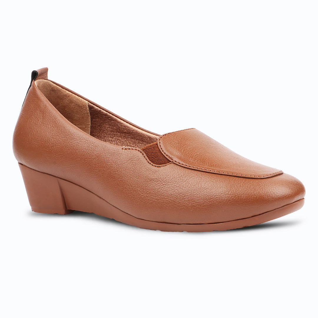 Medifeet Women’s Low Heel Comfort Shoes with Arch Support– Lightweight Cushioned Office & Casual Shoes