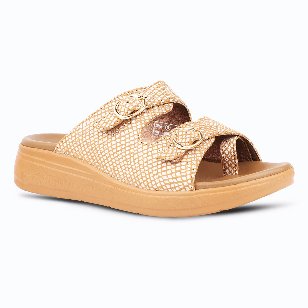 Medifeet DiaStyle Fashion Meets Comfort Diabetic Sandal | Premium Cushioned Orthopedic Slides for All-Day Walking Support