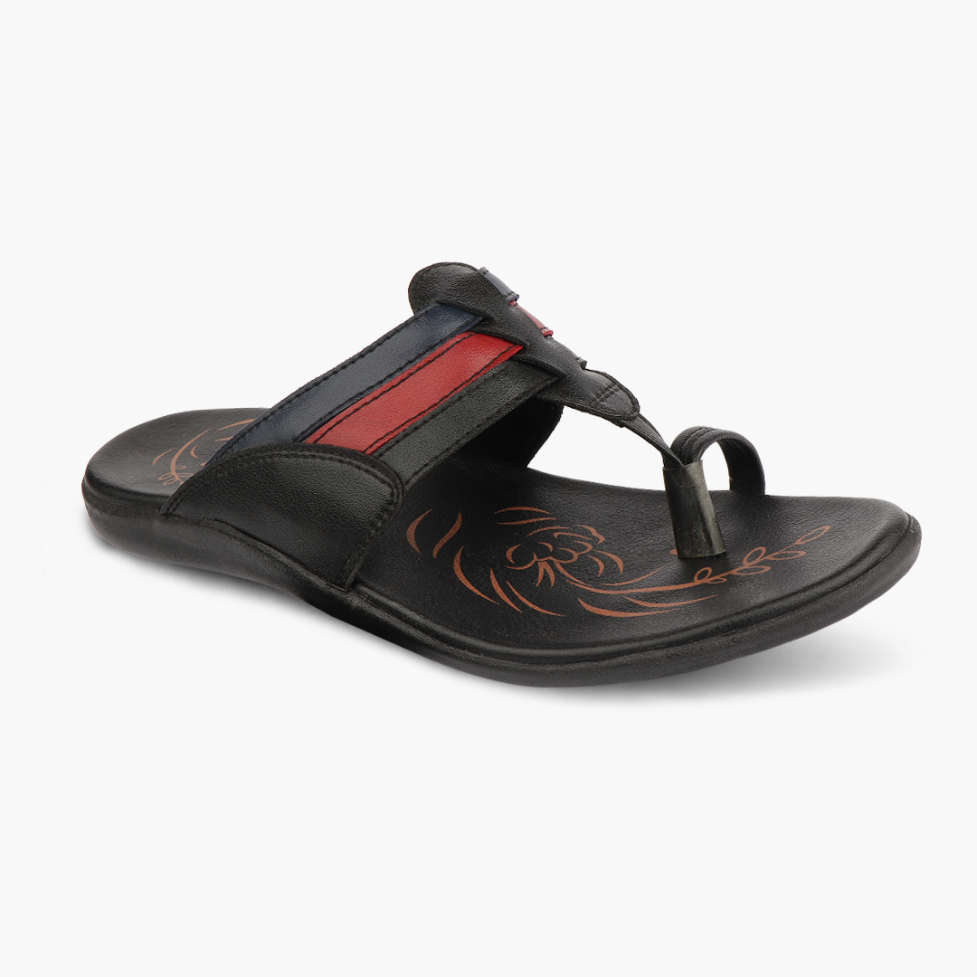 Medifeet Leather Slippers for Women (Kolhapuri Style | Premium Leather)