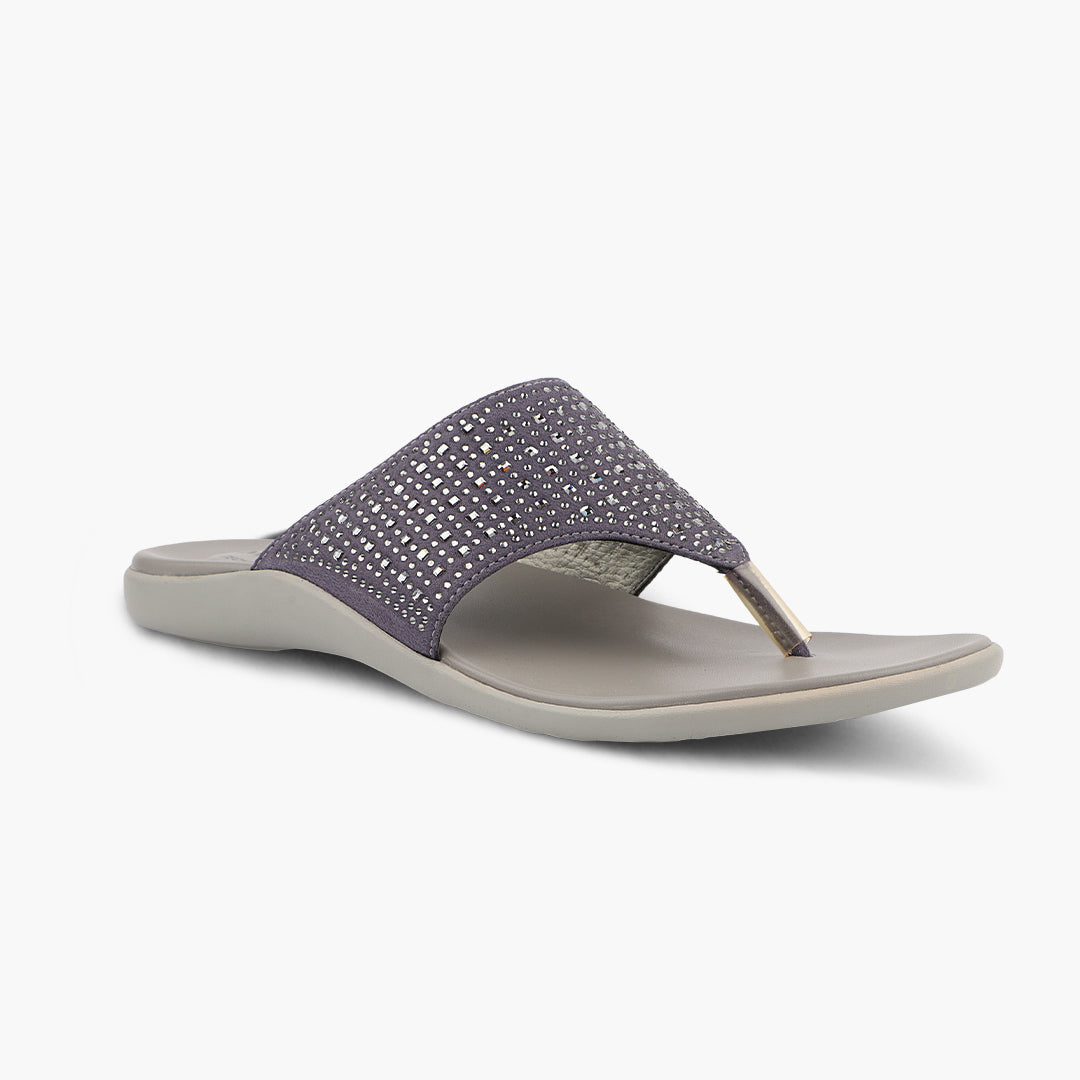 Medifeet Fashion Slippers For Women's (Comfortable Flat Slippers)