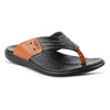 Medifeet Men's Comfort Arch Support Flip-Flops | Dual-Tone Anti-Skid Slippers for All-Day Wear