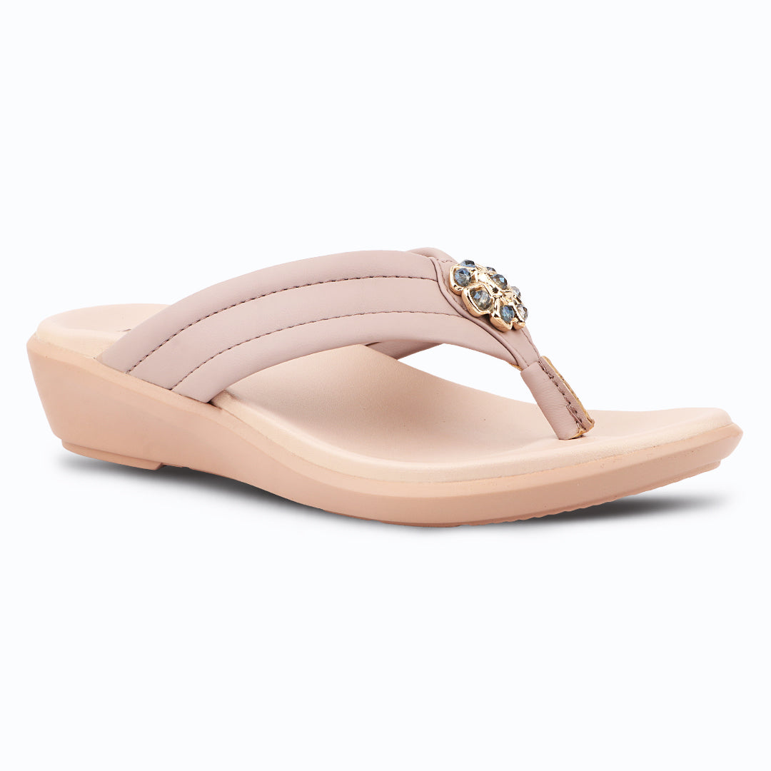 Medifeet Women's Comfort Wedge Sandals | German Technology | Ergonomic Arch Support | Soft Cushion Footbed | Anti-Skid Sole | Lightweight |