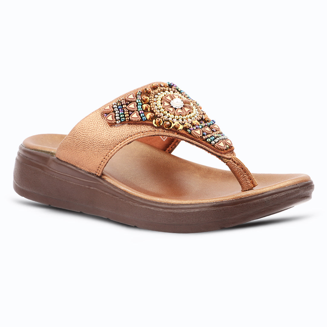 Medifeet Luxe Beaded Orthopedic Sandals – Fashion Meets Comfort Technology
