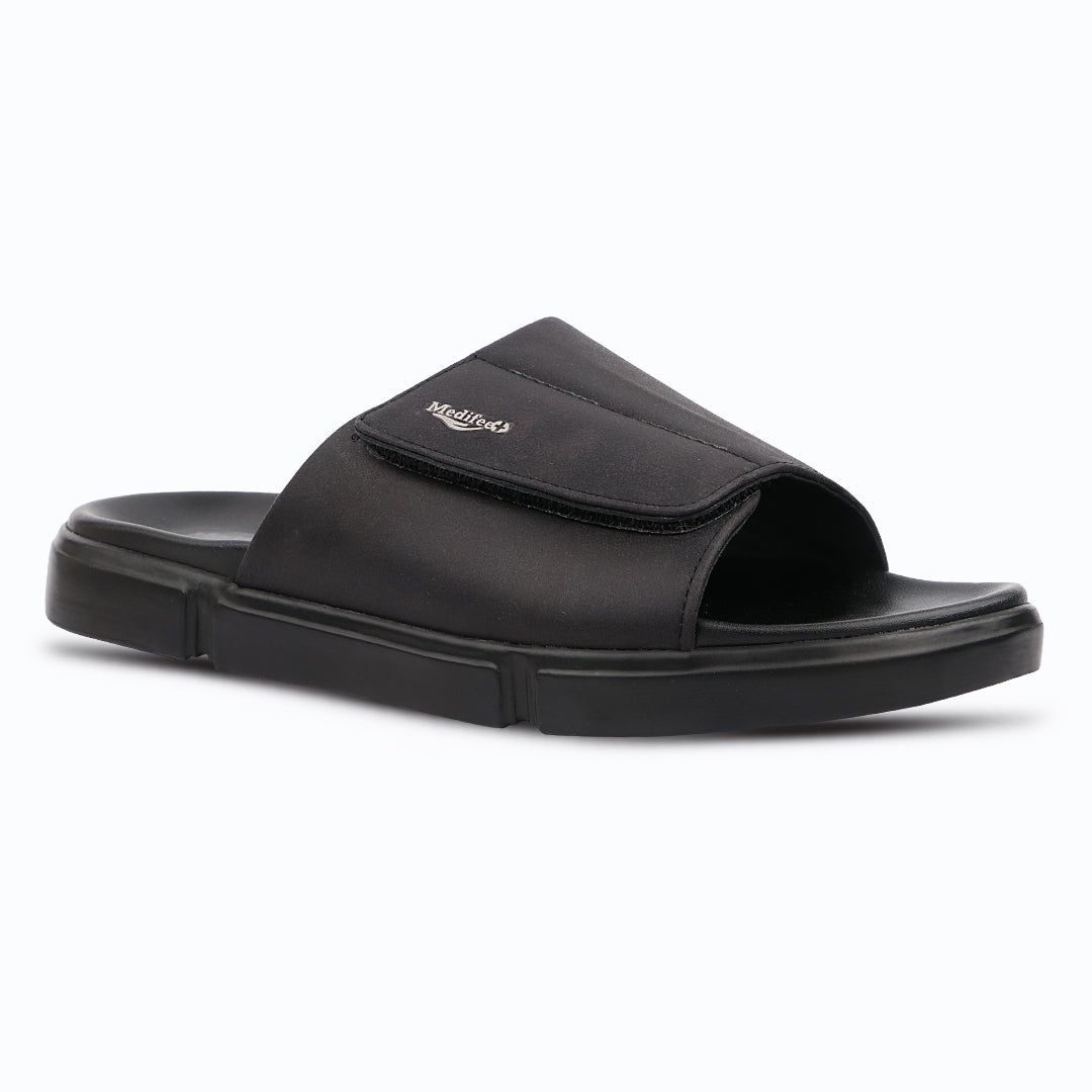 STEPCARE Comfort Slides for Men By Medifeet – Use For Long Standing Hours & All-Day Support