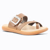 Medifeet embellished cross strap women sandals
