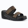 Medifeet Dual Strap Women Wedge Heel Sandals (All Day Wear Comfort)