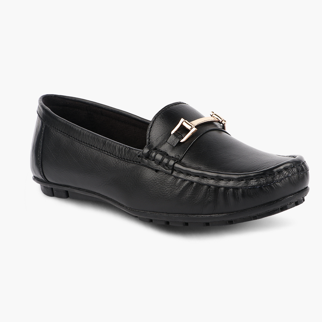 Medifeet Leather Moccasin / Loafers for Women
(Premium Leather | Cushioned Footbed)