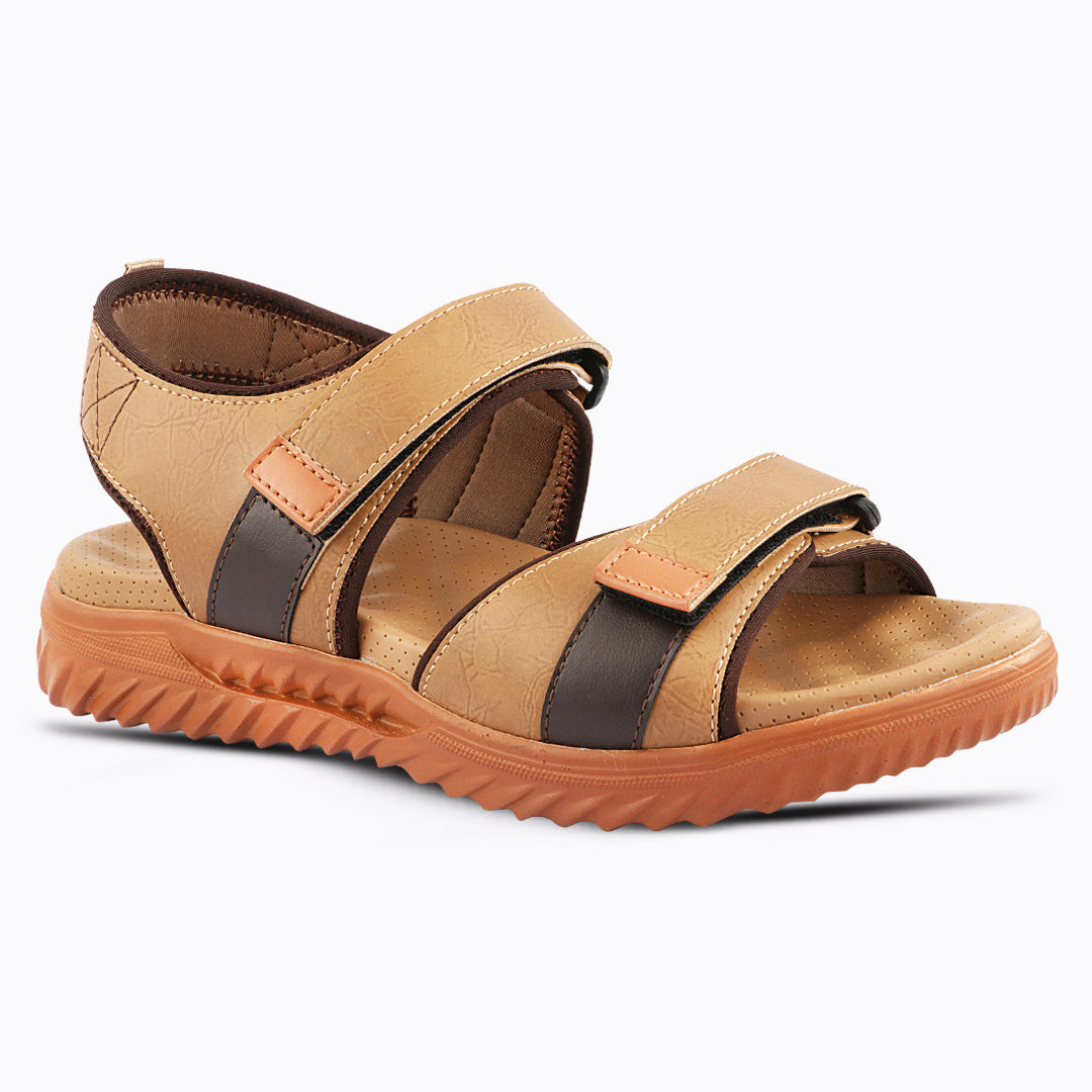 Casual Twin Strap Men’s Sandals with Arch Support